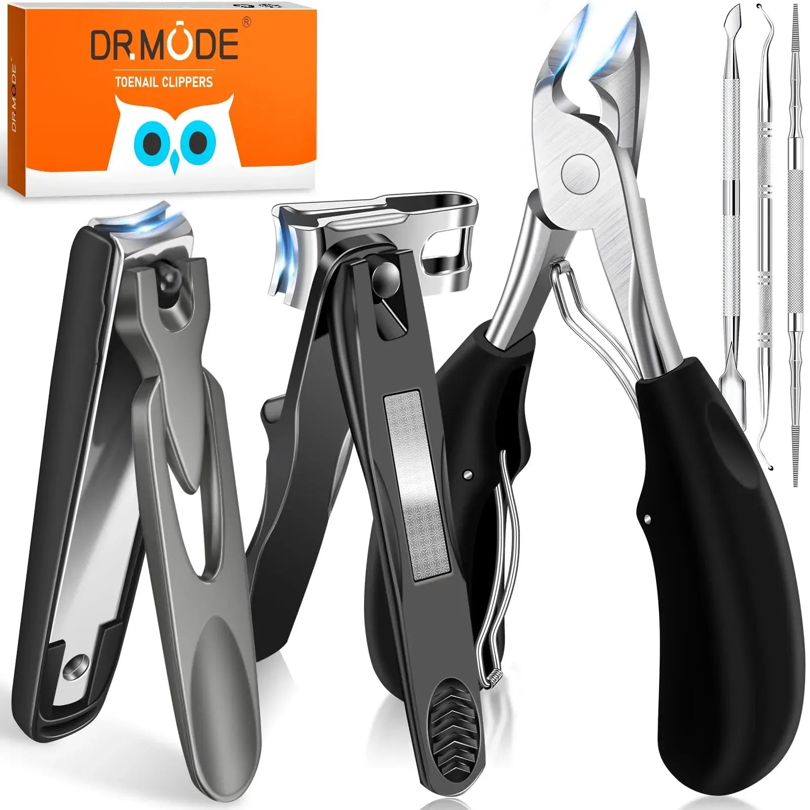 Wide Jaw Opening Large ToeNail Clippers for Seniors Thick Toenails